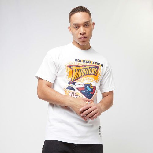 NBA Destination Leisure Shortsleeve Graphic Tee Golden Warriors Homme T-Shirts Polos Taille S Vêtements - Mitchell & Ness - Modalova