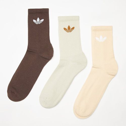 Trefoil Crew Socks (6 Pack), , Chaussettes, en , taille: 37-39 - adidas Originals - Modalova