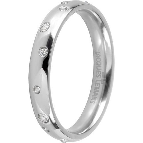 Bague S-R61A52 Acier inoxydable - Jacques Lemans - Modalova