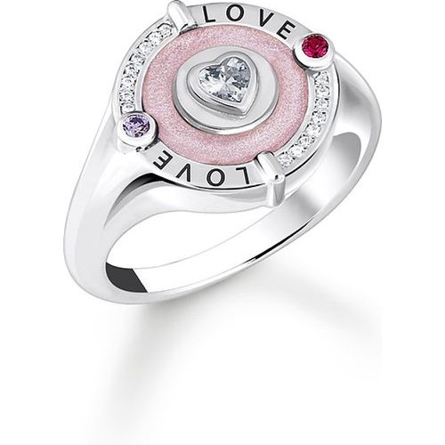 Bague Sterling Silver TR2447-390-9-58 925 Argent, Émail - Thomas Sabo - Modalova