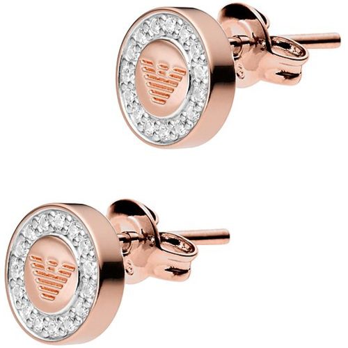 Boucles d'oreilles à fermoir à poussette EG3054221 925 Argent - Emporio Armani - Modalova