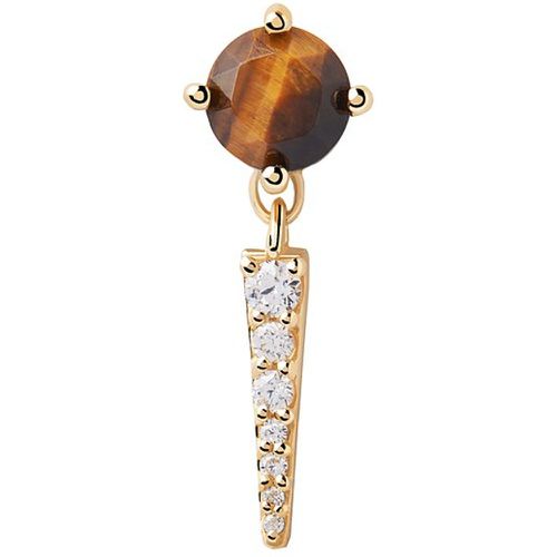 Boucle d'oreille unique Gemstones PG01-717-U 925 Argent - PdPaola - Modalova