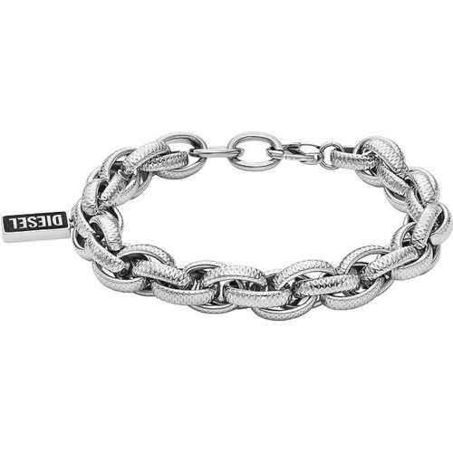 Bracelet STEEL DX1514040 Acier inoxydable - Diesel - Modalova