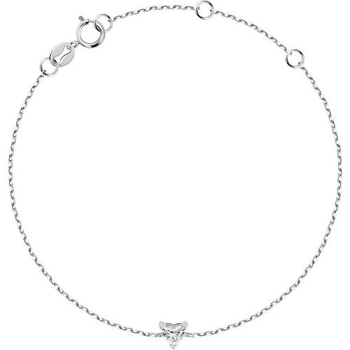 Bracelet LDW015235 375 Or blanc recyclé - Live Diamond - Modalova