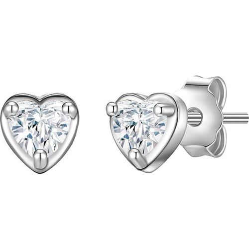 Boucles d'oreilles à fermoir à poussette Liebesglanz 50083353 925 Argent - Glanzstücke München - Modalova