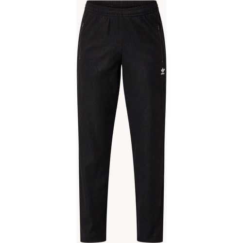 Pantalon coupe droite taille haute en dentelle avec logo - Adidas - Modalova