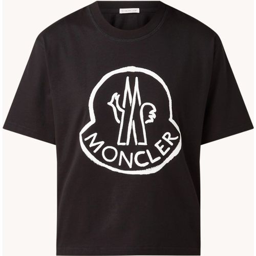 Moncler T-shirt avec imprimé logo - Moncler - Modalova
