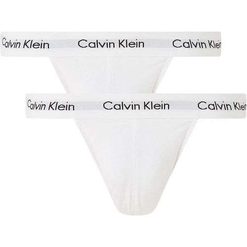 Slip jockstrap avec bande à logo en lot de 2 - Calvin Klein - Modalova