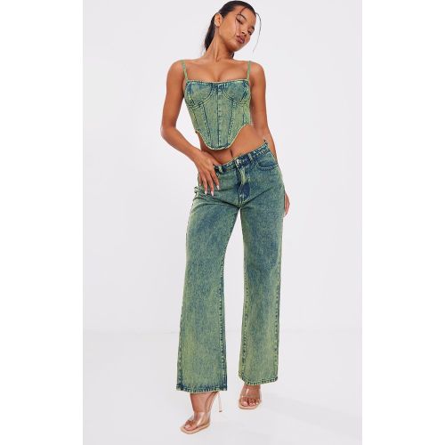 Jean large délavé vintage à taille mi-haute - PrettyLittleThing - Modalova
