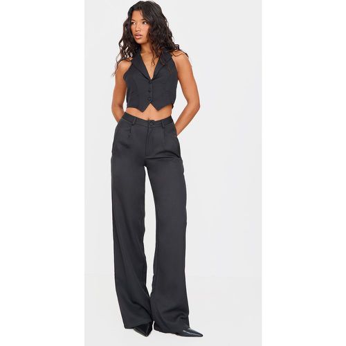 Pantalon ample tissé plissé - PrettyLittleThing - Modalova