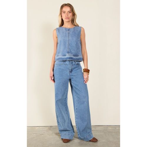 Jean large à coutures surjetées - PrettyLittleThing - Modalova