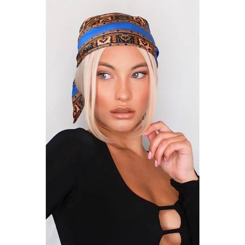 Bandana à imprimé foulard et multicolore - PrettyLittleThing - Modalova