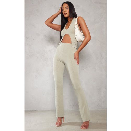 Tall Pantalon flare côtelé brossé - PrettyLittleThing - Modalova