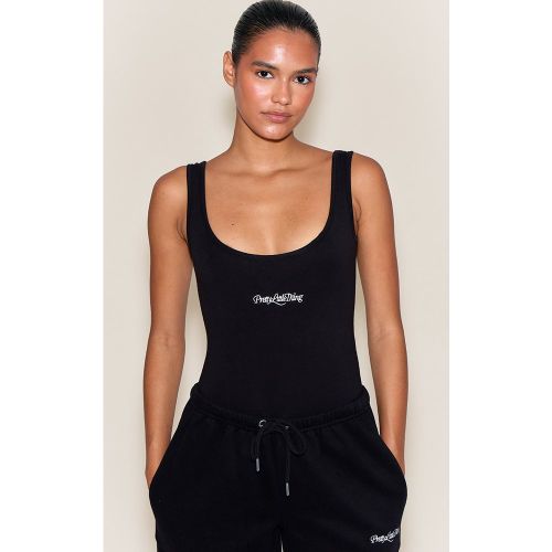 Body à logo ""et col rond | Taille Large - PrettyLittleThing - Modalova