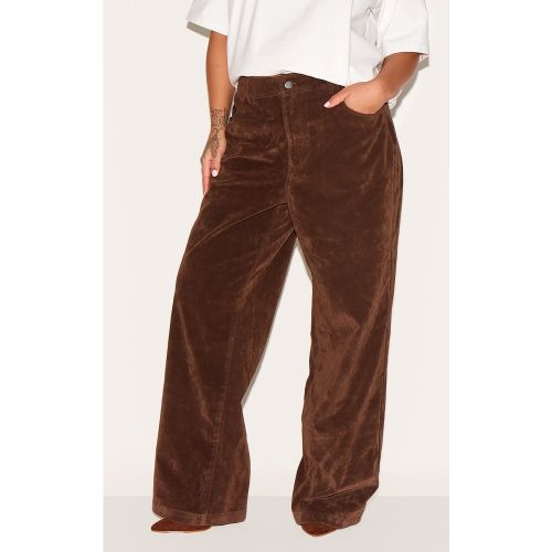 Plus Pantalon large en suédine - PrettyLittleThing - Modalova