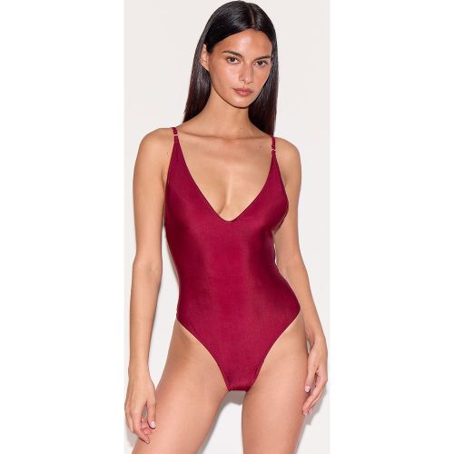 Maillot de bain basique à col rond décolleté - PrettyLittleThing - Modalova
