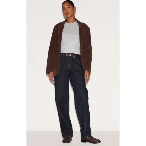 Jean boyfriend à taille haute - PrettyLittleThing - Modalova