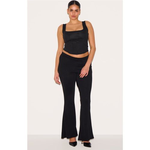 Plus Pantalon flare taille haute - PrettyLittleThing - Modalova