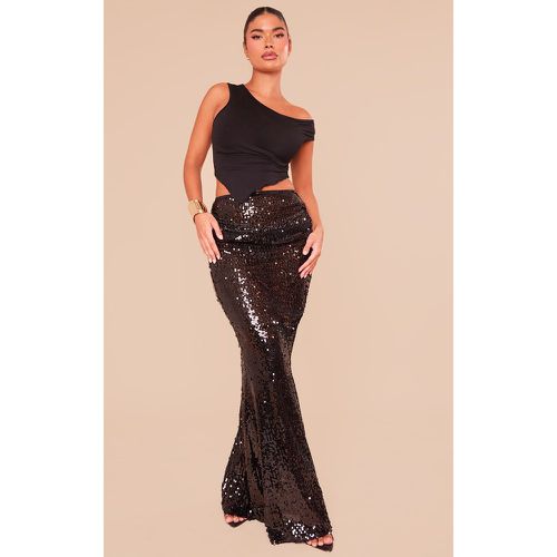 Petite Jupe longue à sequins - PrettyLittleThing - Modalova