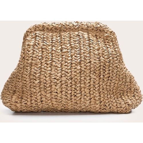 Pochette ample en raphia - PrettyLittleThing - Modalova