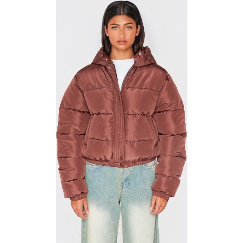 Veste matelassée à capuche - PrettyLittleThing - Modalova