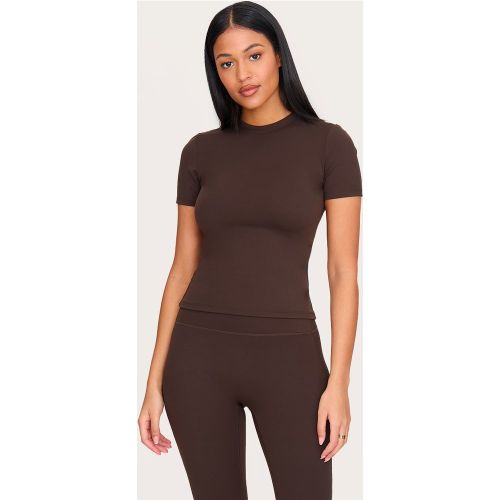 Tall Top de sport long en Sculpt à manches courtes - PrettyLittleThing - Modalova