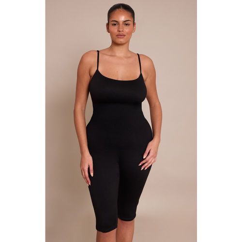 Plus Combinaison capri en jersey à bretelles fines et contours | Taille 48 - PrettyLittleThing - Modalova