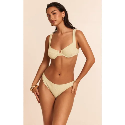 Mini bas de maillot de bain tanga crêpé - PrettyLittleThing - Modalova