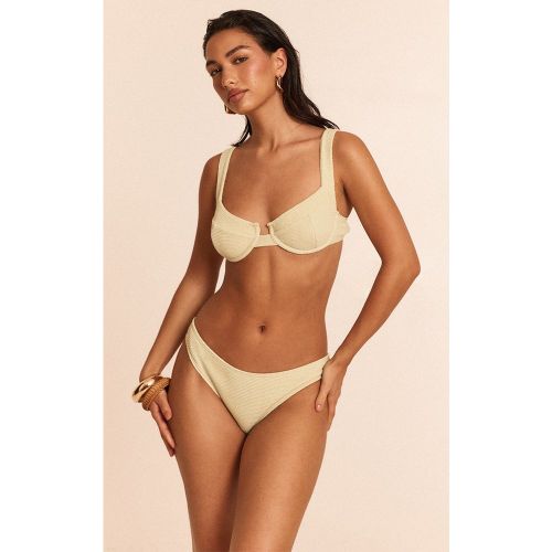 Mini bas de maillot de bain tanga crêpé - PrettyLittleThing - Modalova