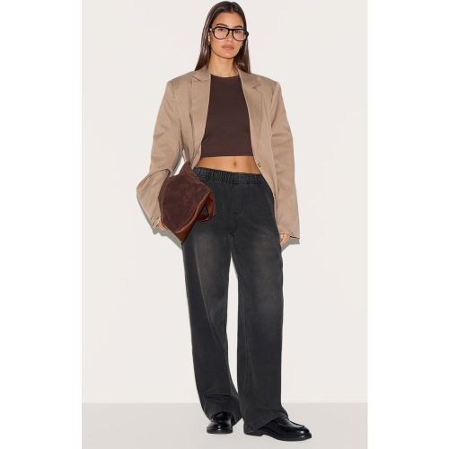 Jean large à taille élastique | Taille 34 - PrettyLittleThing - Modalova