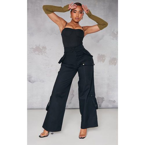 Shape Pantalon cargo large à taille repliée et lanières - PrettyLittleThing - Modalova