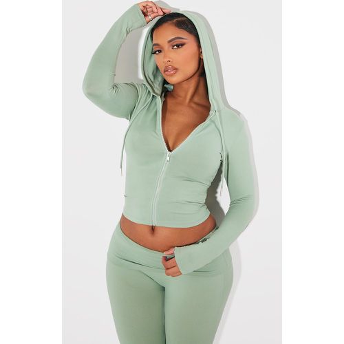 Shape Hoodie Sculpt à zip - PrettyLittleThing - Modalova