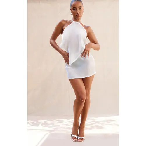 Micro jupe transparente blanche - PrettyLittleThing - Modalova