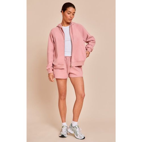 Petite Short en sweat à taille élastique - PrettyLittleThing - Modalova