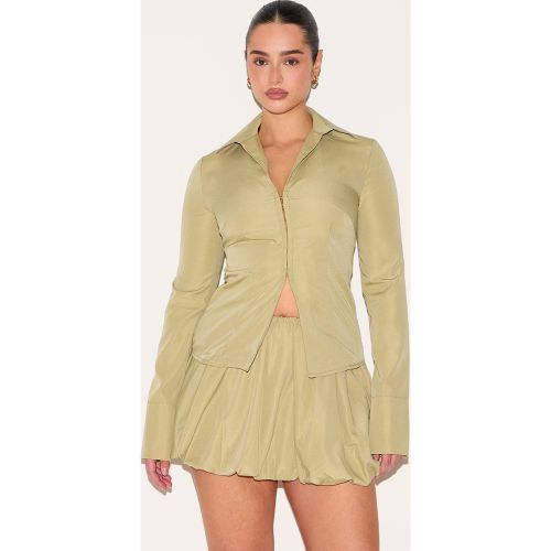 Shape Chemise cintrée à fente devant - PrettyLittleThing - Modalova