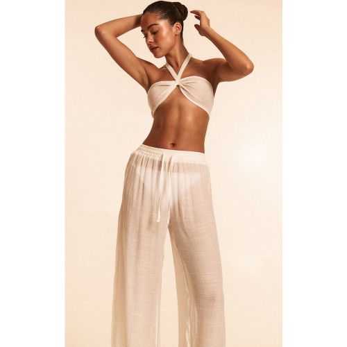 Ensemble de plage à top bandeau et pantalon - PrettyLittleThing - Modalova
