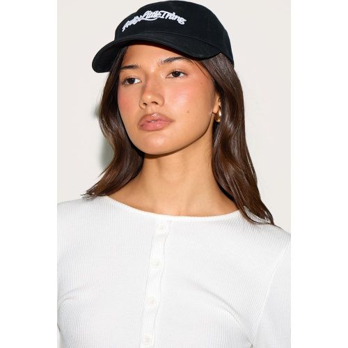 Casquette à broderie "" blanche - PrettyLittleThing - Modalova