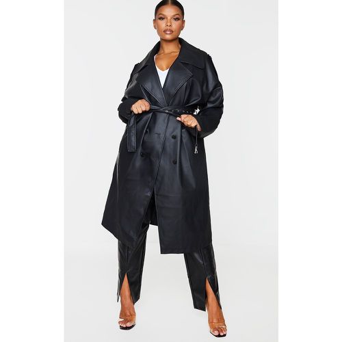 Plus Trench mi-long à épaules basses - PrettyLittleThing - Modalova