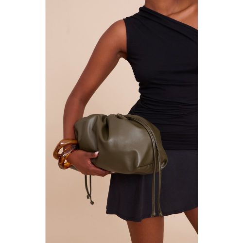 Pochette oversize en PU à cordons ajustables - PrettyLittleThing - Modalova