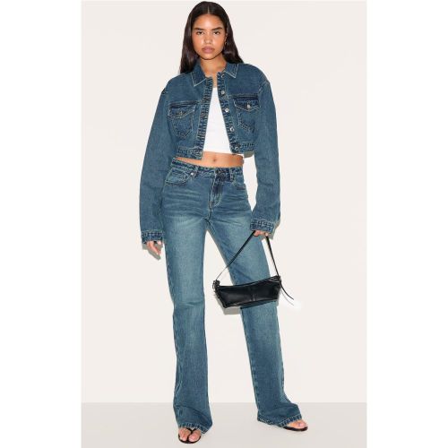 Tall Jean flare à poches derière - PrettyLittleThing - Modalova