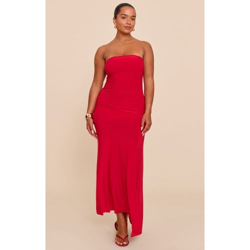 Shape Robe bustier longue froncée | Taille 36 - PrettyLittleThing - Modalova