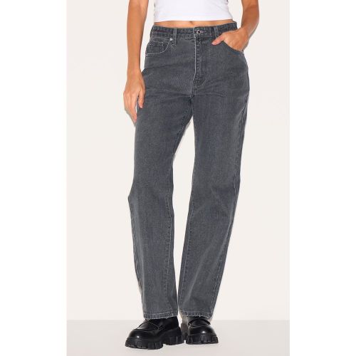 Jean droit à taille haute - PrettyLittleThing - Modalova