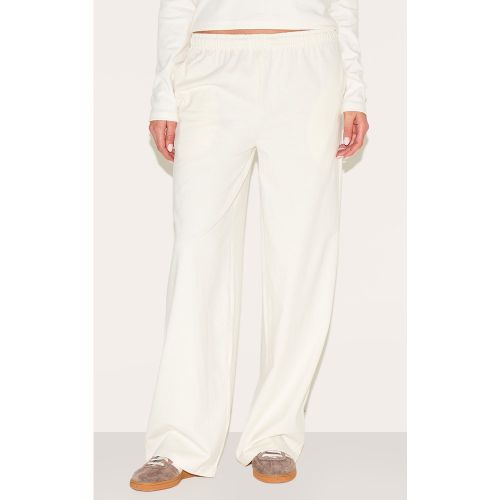 Pantalon large ample en coton épais - PrettyLittleThing - Modalova