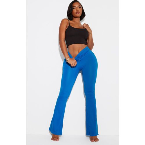 Shape Pantalon flare stretch sans coutures à taille repliée - PrettyLittleThing - Modalova