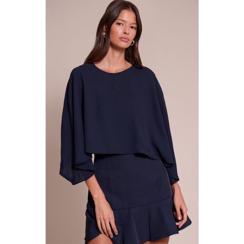 Mini robe bustier tissée à détail foulard drapé | Taille 38 - PrettyLittleThing - Modalova