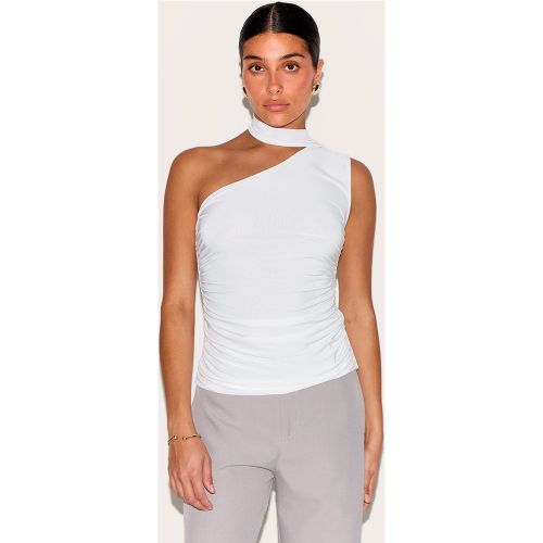 Petite Top long doublé à détail noué - PrettyLittleThing - Modalova