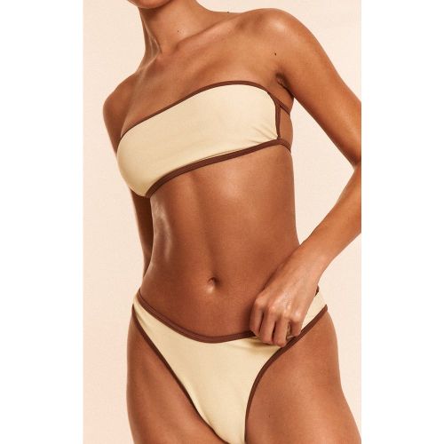 Bas de maillot de bain tanga à lisérés contrastants - PrettyLittleThing - Modalova