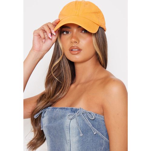 Casquette en jean délavé - PrettyLittleThing - Modalova