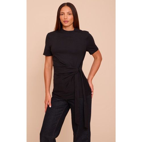 Tall T-shirt oversize en coton à détail noué - PrettyLittleThing - Modalova