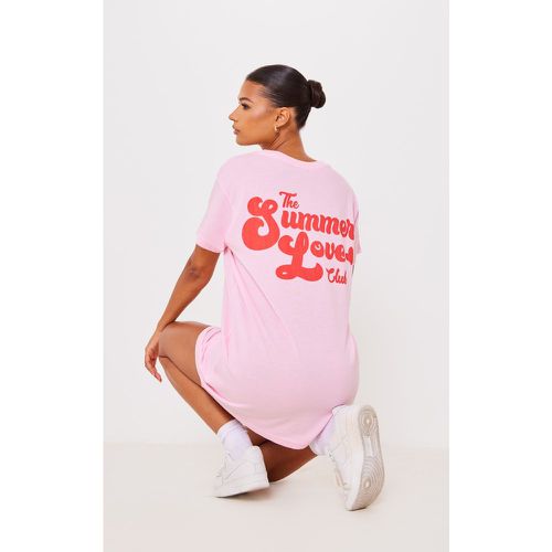Robe t-shirt à slogan "Summer Love" - PrettyLittleThing - Modalova